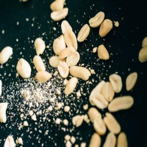 Image of peanuts in a pan