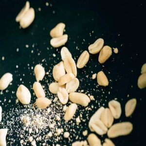 Image of peanuts in a pan